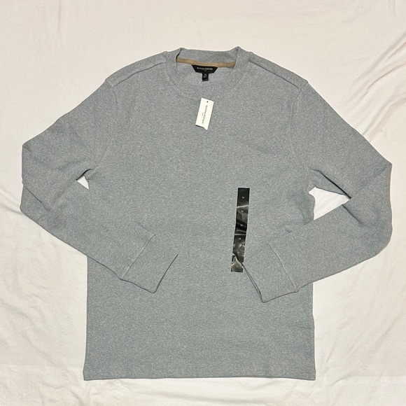 Banana Republic Men's Blue/Gray Crewneck Medium Sweater - Picture 1 of 4